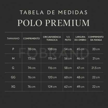 Camisa Polo PREMIUM